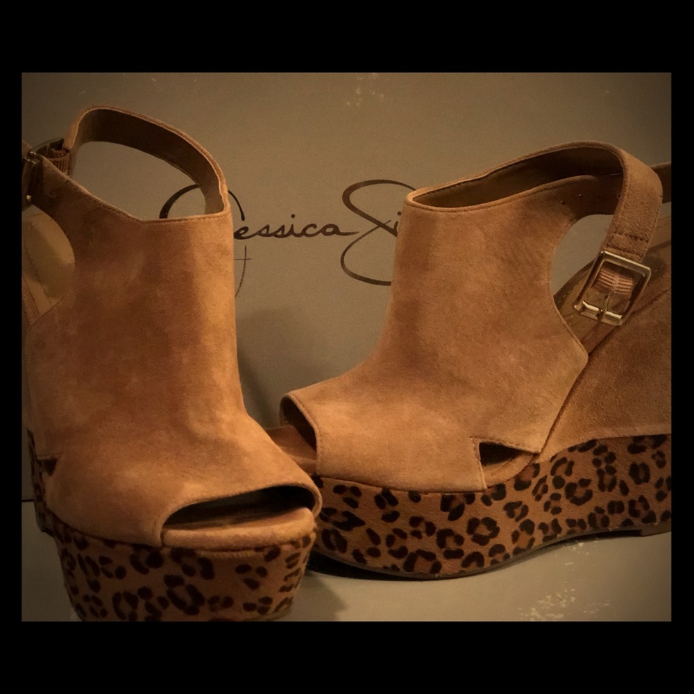 Jessica Simpson wedges